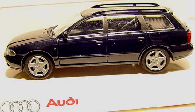 Foto 1:87 Audi A4 Avant (B5) schwarz Werbemodell Rietze 20000000050006