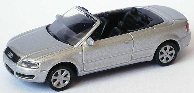 Foto 1:87 Audi A4 Cabrio 3.0 silber-met. Schuco 21687