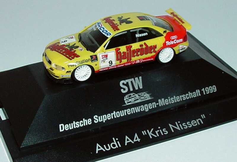 Foto 1:87 Audi A4 STW 1999 Abt, Hasseröder Nr.9, Kris Nissen herpa 037761