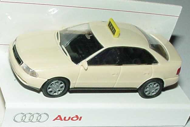 Foto 1:87 Audi A4 (B5) Taxi Werbemodell Rietze