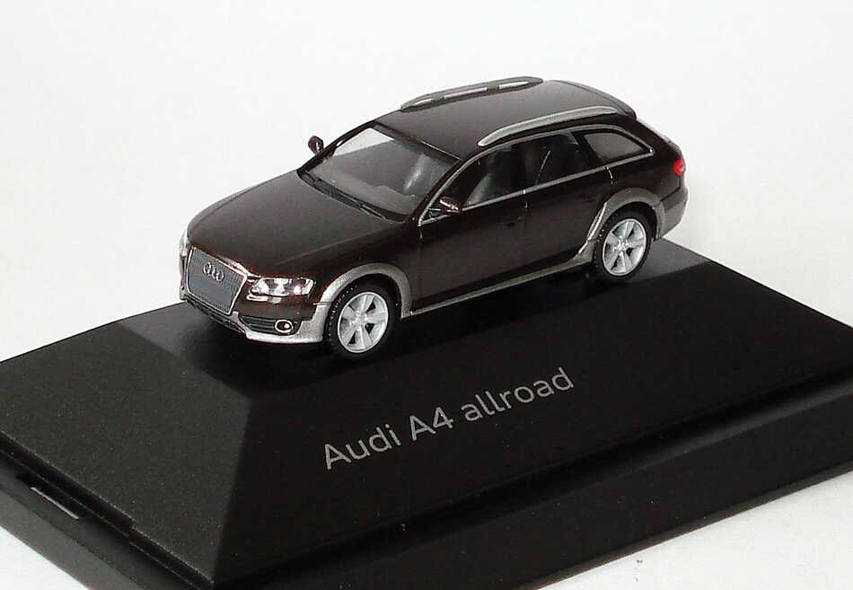 Foto 1:87 Audi A4 allroad quattro teakbraun-met. Werbemodell herpa 5010904622