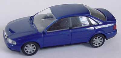 Foto 1:87 Audi A4 (B5) blau Rietze 10650