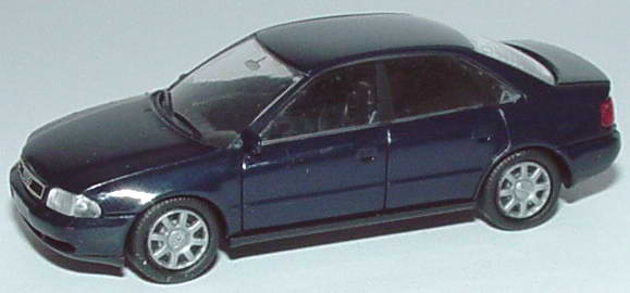 Foto 1:87 Audi A4 (B5) dunkelblau Rietze 10650