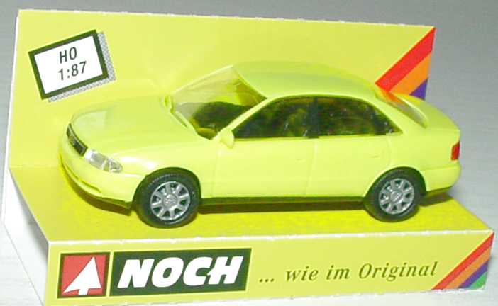 Foto 1:87 Audi A4 (B5) neongelb (Noch-Modell) Rietze Noch18010