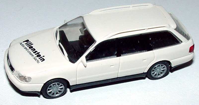 Foto 1:87 Audi A6 Avant (C4) cremeweiß Pillenstein - Autos sind unsere Sache Rietze