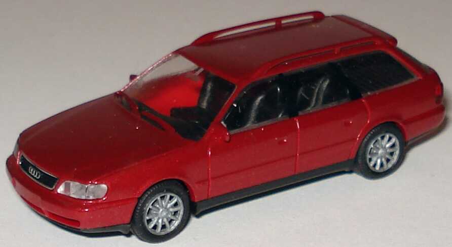 Foto 1:87 Audi A6 Avant (C4) rot-met. Rietze 20670