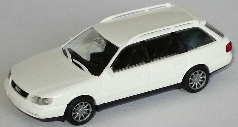 Foto 1:87 Audi A6 Avant (C4) weiß Rietze 10670