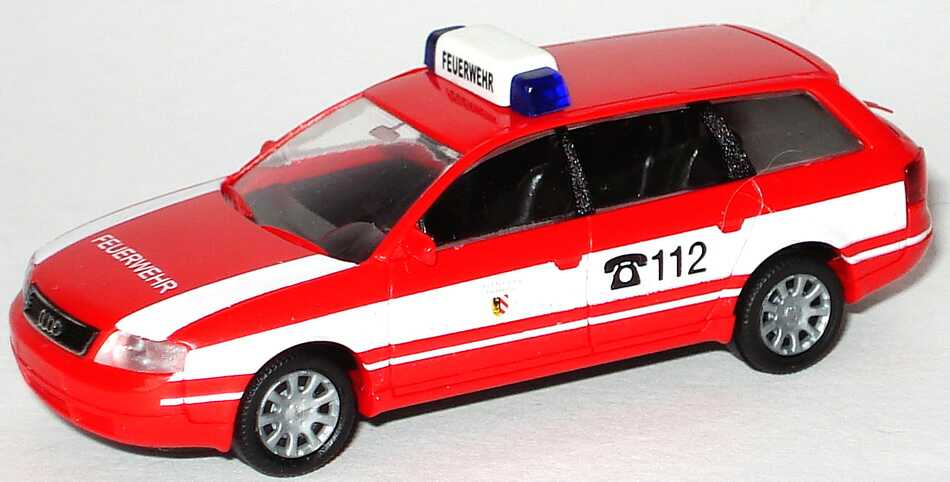 Foto 1:87 Audi A6 Avant (C5) Feuerwehr Stadt Nürnberg Rietze