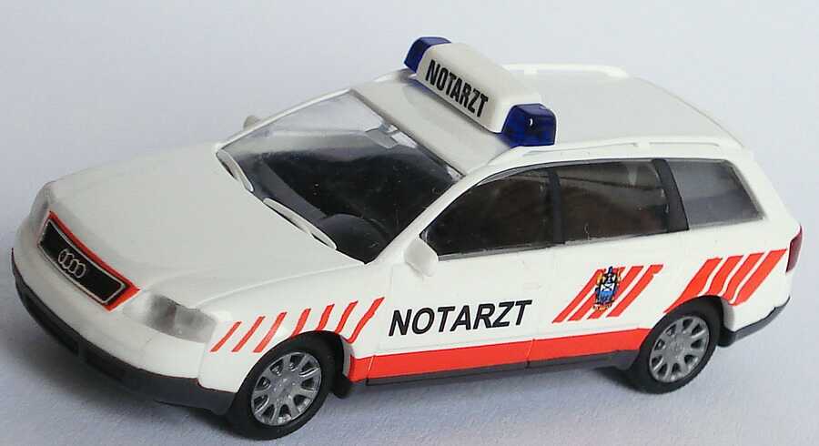 Foto 1:87 Audi A6 Avant (C5) Notarzt Mittlstädt Rietze 50674