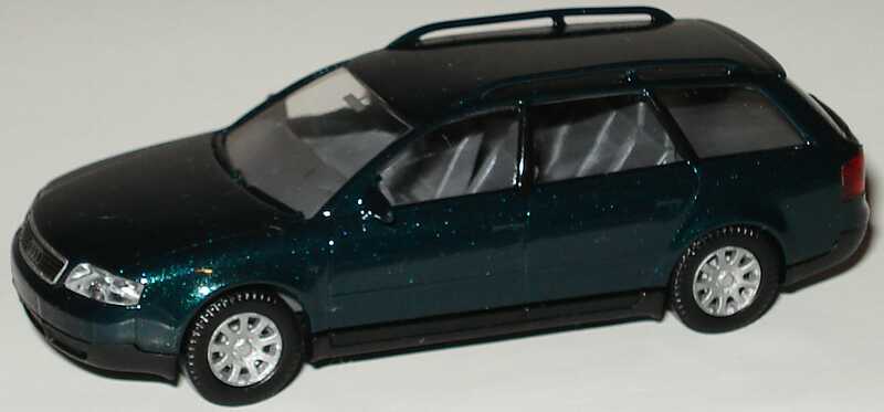 Foto 1:87 Audi A6 Avant (C5) dunkelgrün-met. Wiking 130