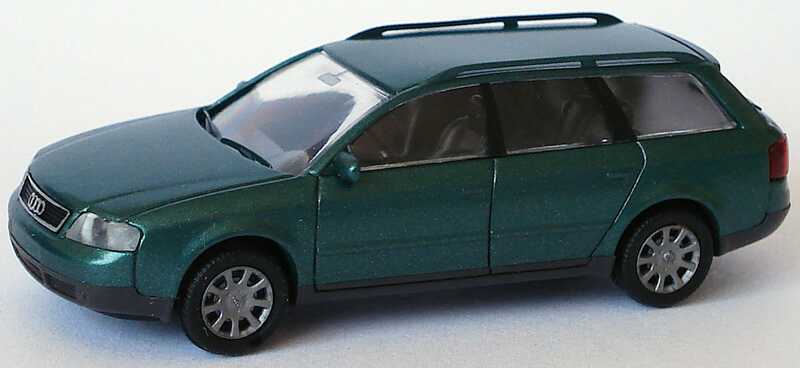 Foto 1:87 Audi A6 Avant (C5) grün-met. Rietze 20930