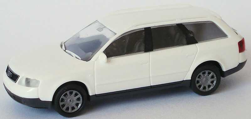 Foto 1:87 Audi A6 Avant (C5) weiß Rietze 10930