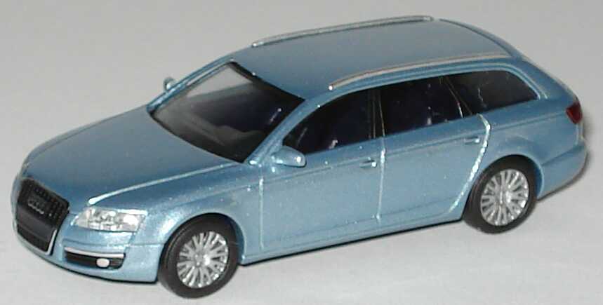 Foto 1:87 Audi A6 Avant (C6) aeroblau-met. Busch 501.04.062.32