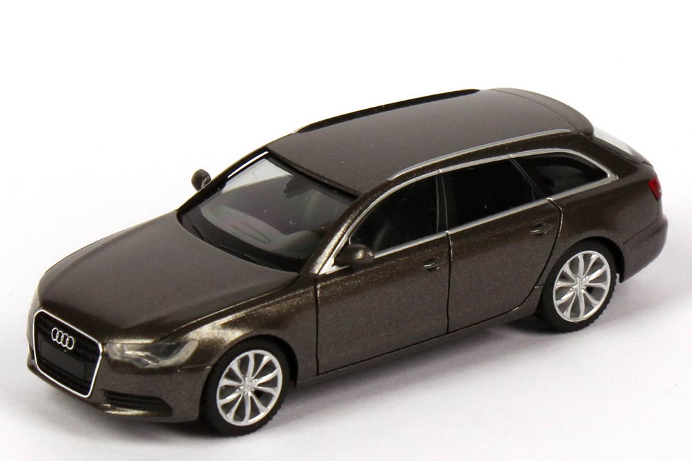 Foto 1:87 Audi A6 Avant (C7) dakotagrau-met. Werbemodell herpa 5011106222