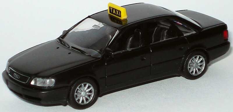 Foto 1:87 Audi A6 (C4) Taxi schwarz Rietze