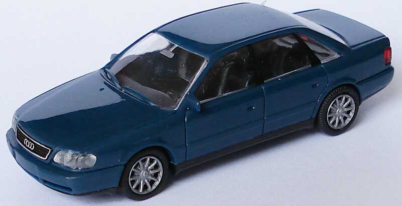 Foto 1:87 Audi A6 (C4) petrolblau Rietze 10660