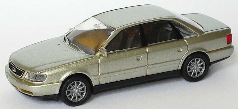 Foto 1:87 Audi A6 (C4) silbergrün-met. Rietze 20660