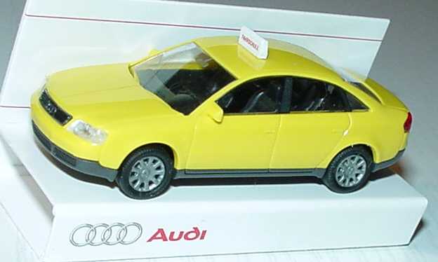 Foto 1:87 Audi A6 (C5) Fahrschule gelb Werbemodell Rietze 20000000060