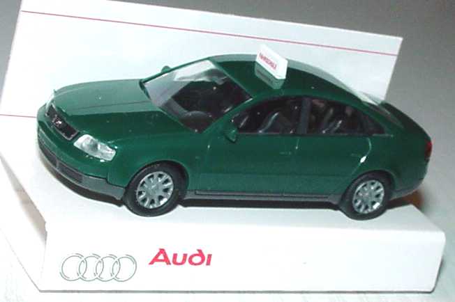 Foto 1:87 Audi A6 (C5) Fahrschule racinggreen Werbemodell Rietze 20000000060