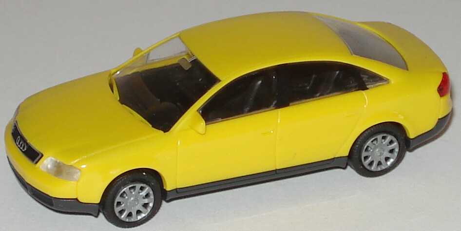 Foto 1:87 Audi A6 (C5) gelb Rietze