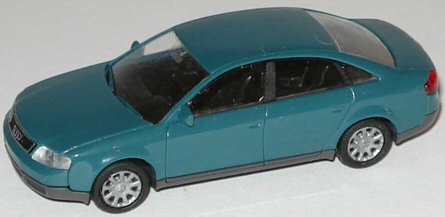 Foto 1:87 Audi A6 (C5) petrolblau Rietze