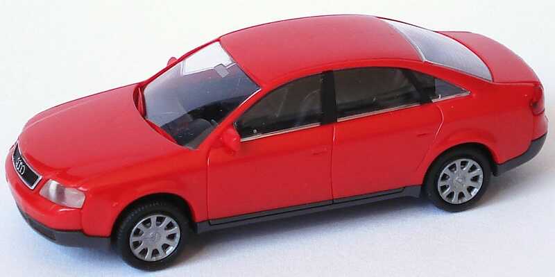 Foto 1:87 Audi A6 (C5) rot Rietze 10900