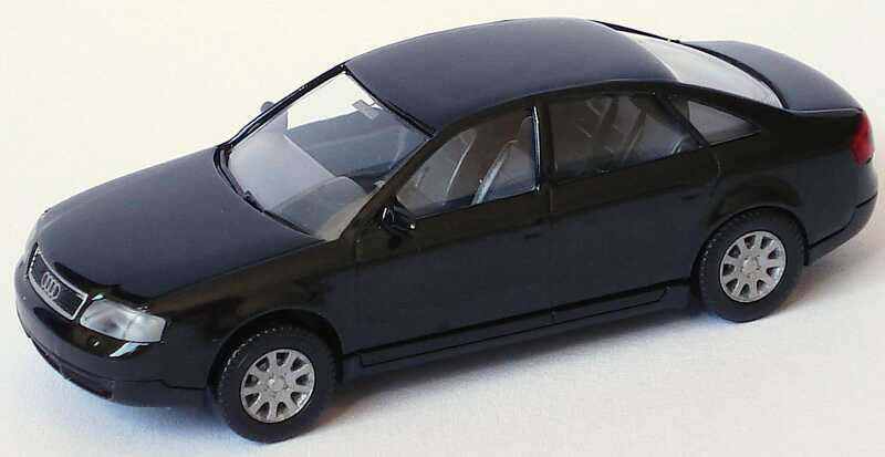 Foto 1:87 Audi A6 (C5) schwarz-met. Wiking 124