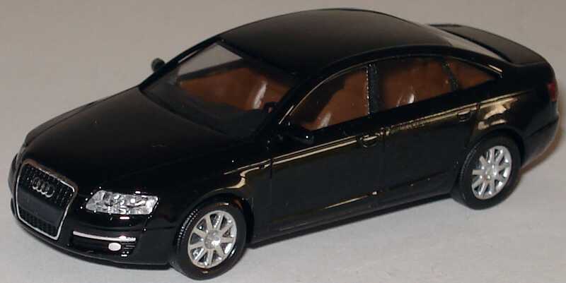 Foto 1:87 Audi A6 (C6) ebonyschwarz-met. Busch 501.04.061.22