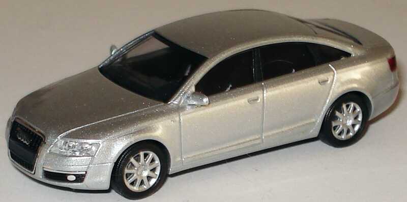 Foto 1:87 Audi A6 (C6) lichtsilber-met. Busch 501.04.061.12