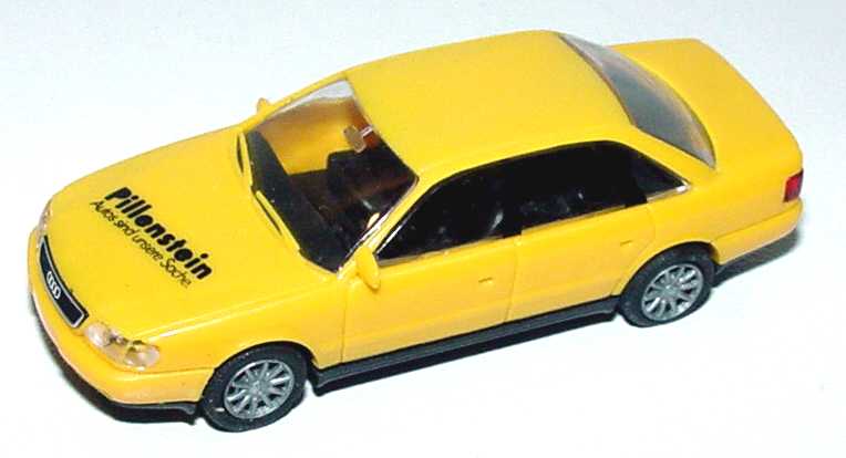 Foto 1:87 Audi A6 (C4) gelb Pillenstein - Autos sind unsere Sache Rietze