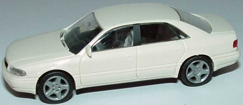 Foto 1:87 Audi A8 (D2) cremeweiß Rietze 10590