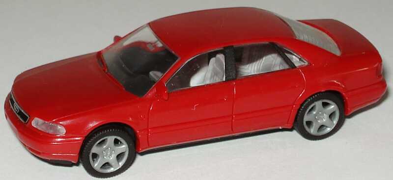 Foto 1:87 Audi A8 (D2) dunkelrot Rietze