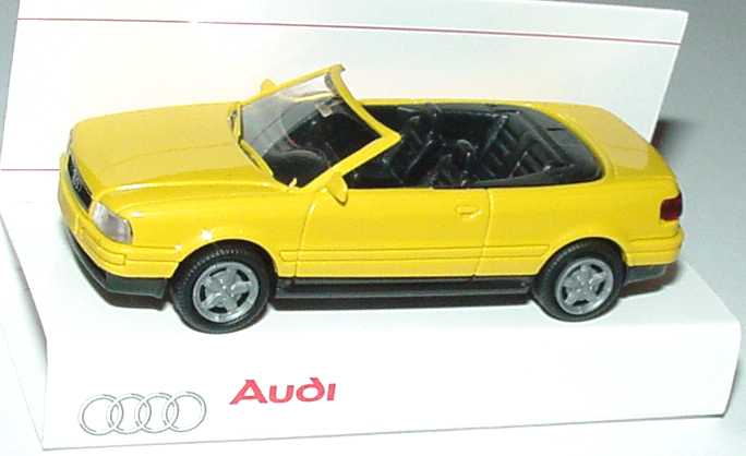 Foto 1:87 Audi Cabrio gelb Werbemodell Rietze 20000000052004