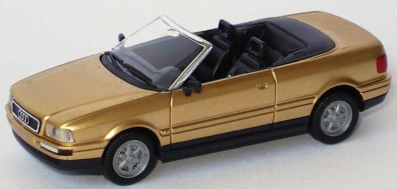 Foto 1:87 Audi Cabrio gold-met. herpa 031073