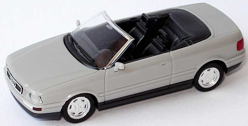 Foto 1:87 Audi Cabrio grau, verchromte Felgen herpa 021074