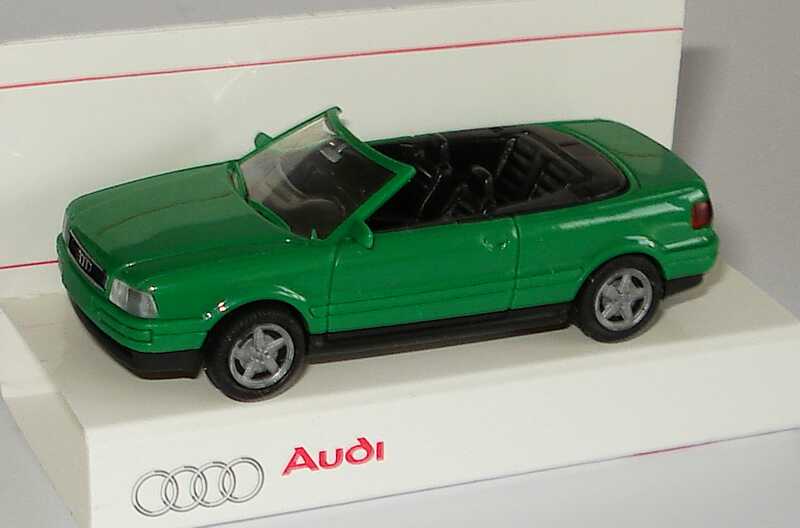 Foto 1:87 Audi Cabrio kaktusgrün Werbemodell Rietze 20000000052002