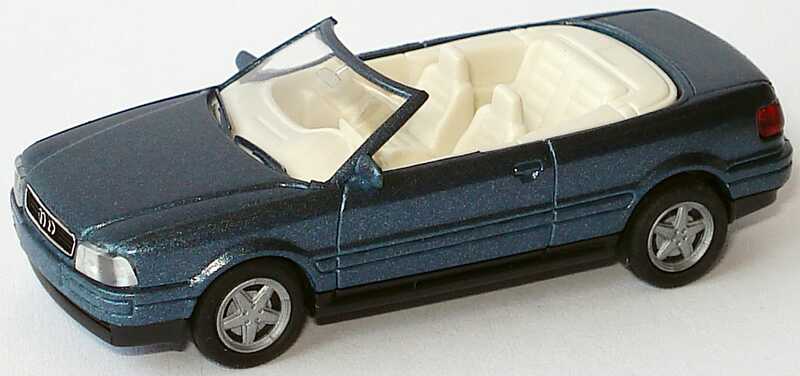 Foto 1:87 Audi Cabrio petrolmet., IA grauweiß Rietze