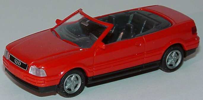 Foto 1:87 Audi Cabrio rot Rietze