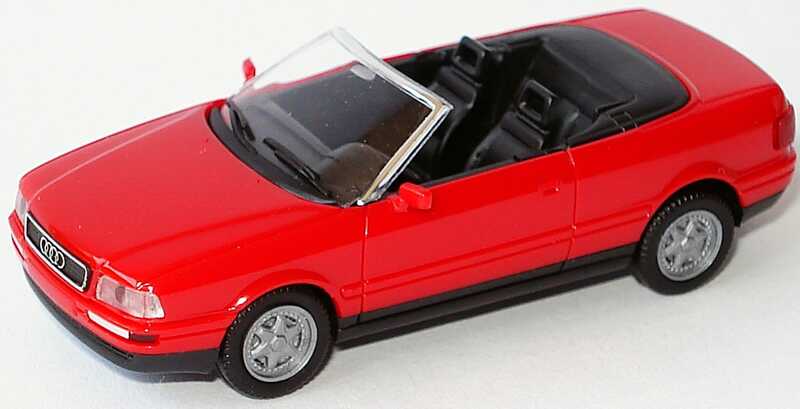 Foto 1:87 Audi Cabrio rot herpa 021074