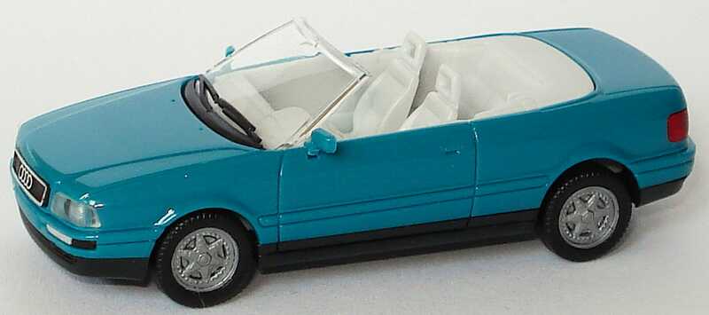 Foto 1:87 Audi Cabrio türkis herpa 021074/188814