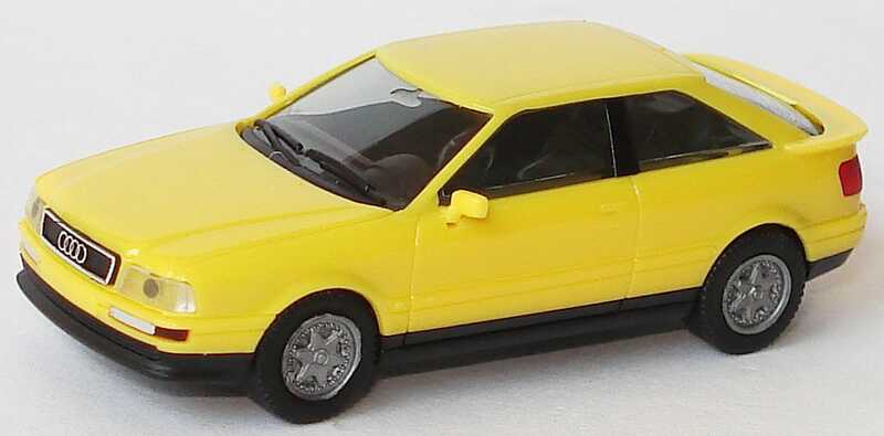 Foto 1:87 Audi Coupé gelb herpa 021081