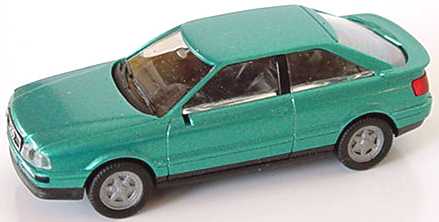 Foto 1:87 Audi Coupé lagunenblaumet., IA schwarz herpa 031080/186674