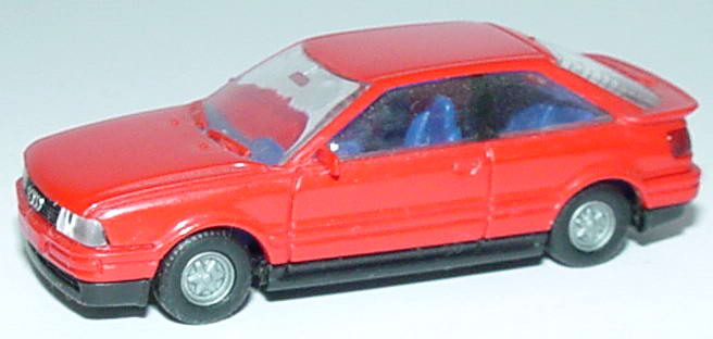 Foto 1:87 Audi Coupé rot, IA blau Rietze