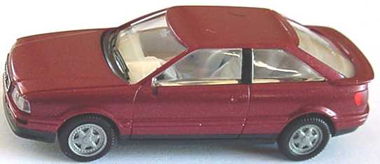 Foto 1:87 Audi Coupé weinrot-met. herpa 031080