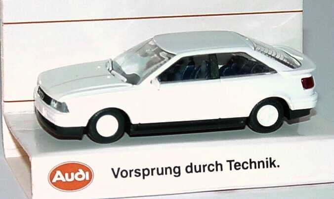 Foto 1:87 Audi Coupé weiß, Felgen weiß Werbemodell Rietze