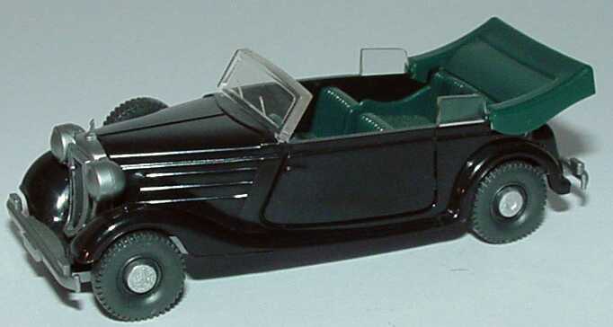 Foto 1:87 Audi Front Cabrio schwarz Wiking 826