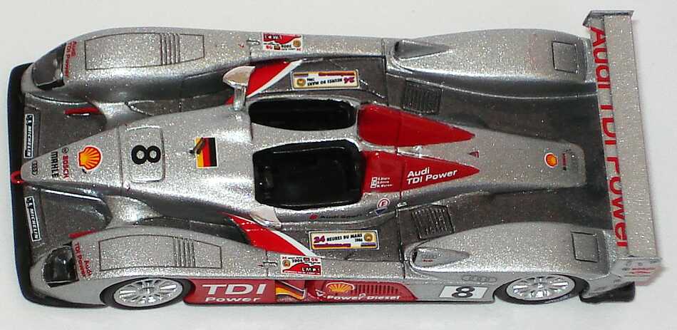 Foto 1:87 Audi R10 TDI 24h von Le Mans 2006 Nr.8 Biela/Pirro/Werner, Siegerfahrzeug Spark 87S004