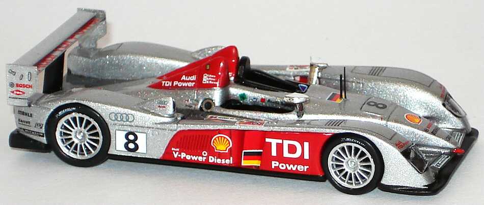 Foto 1:87 Audi R10 TDI 24h von Le Mans 2006 Nr.8 Biela/Pirro/Werner, Siegerfahrzeug Spark 87S004