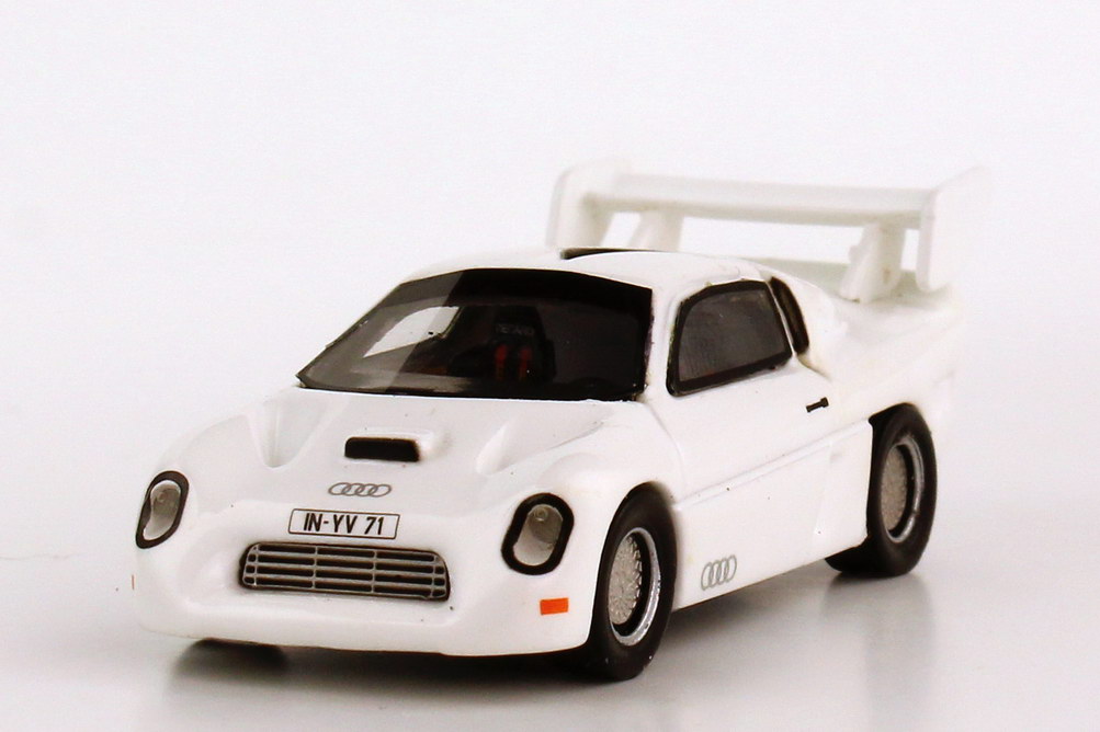 Foto 1:87 Audi Rallye quattro Gruppe S Prototype weiß JB-Modellautos JB33