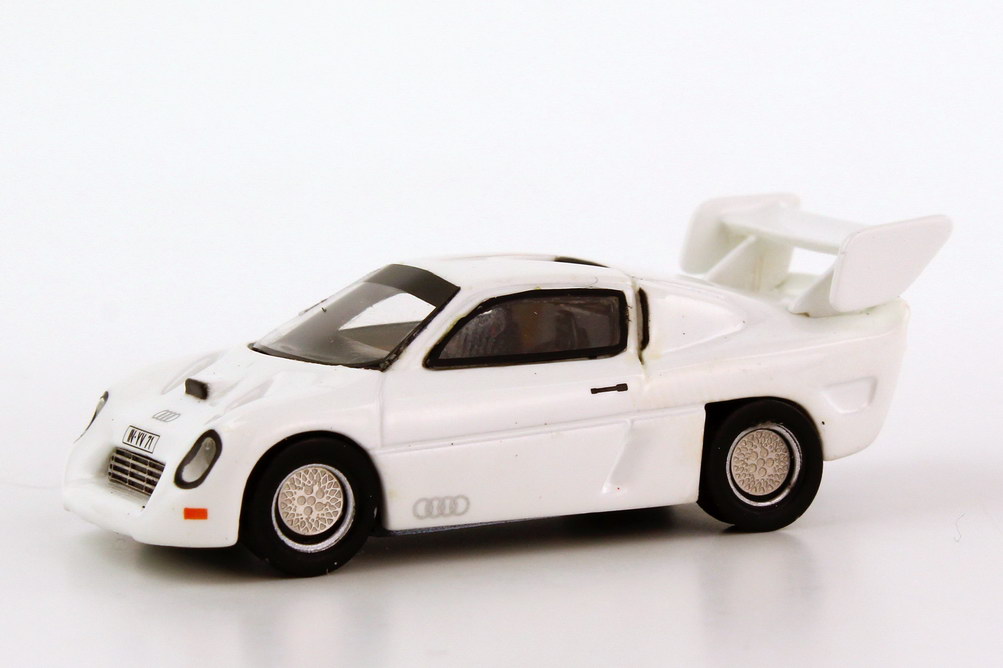 Foto 1:87 Audi Rallye quattro Gruppe S Prototype weiß JB-Modellautos JB33